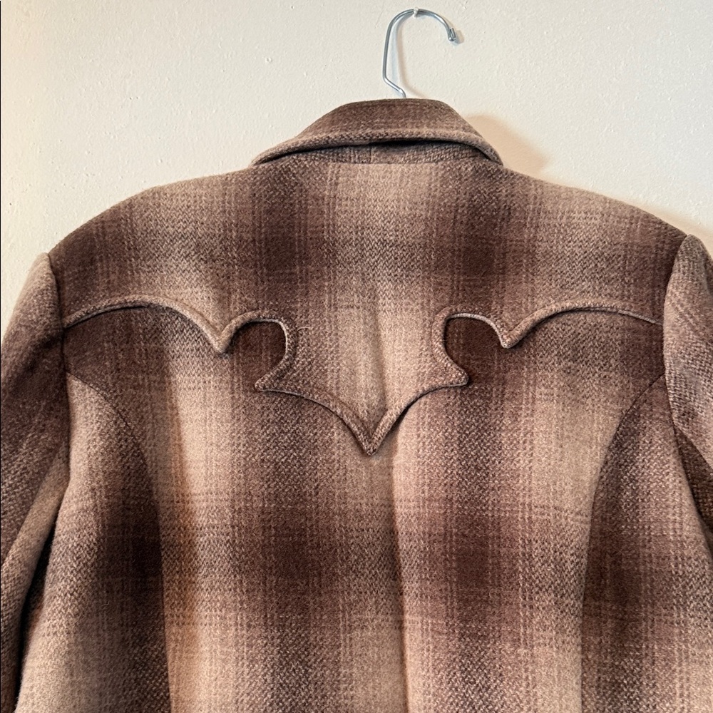 Stetson Women’s Brown Gradient Wool Jacket - Picture 6 of 8